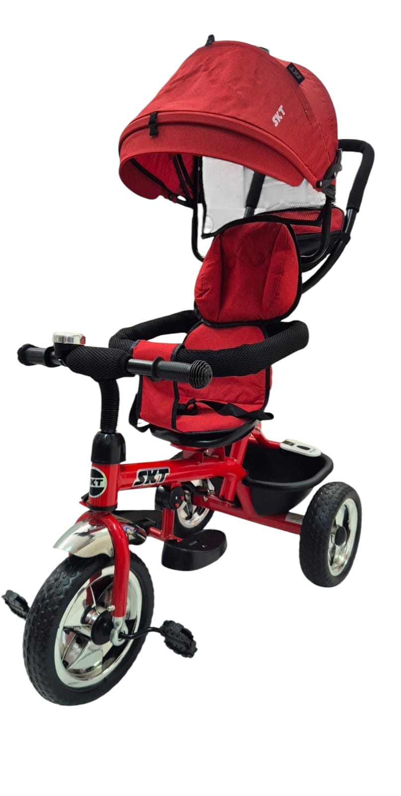 Cochecito triciclo con asiento 360