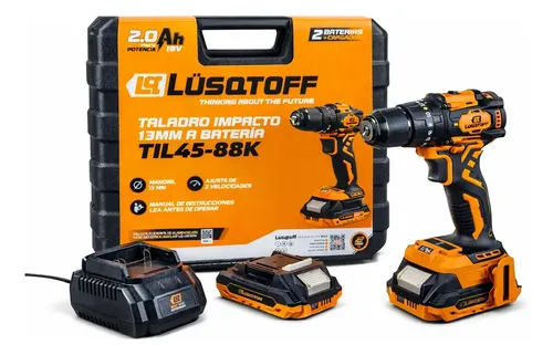 Taladro de Impacto Inalámbrico Lusqtoff